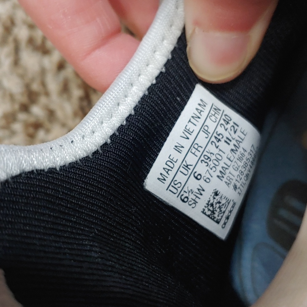 Adidas BBC Ice cream Pharrell Williams Human Race Running Dog Shoes Men's 6.5 - Picture 5 of 6